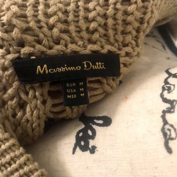 Massimo Dutti Cotton Cardigan Size Medium - Picture 5 of 6